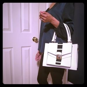 Via Spiga Black & White Bag